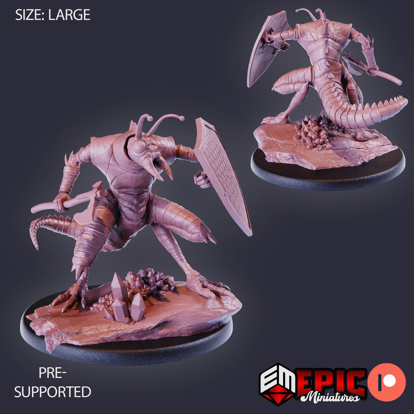 Ice Devil (3 Variants Available) - Epic Miniatures