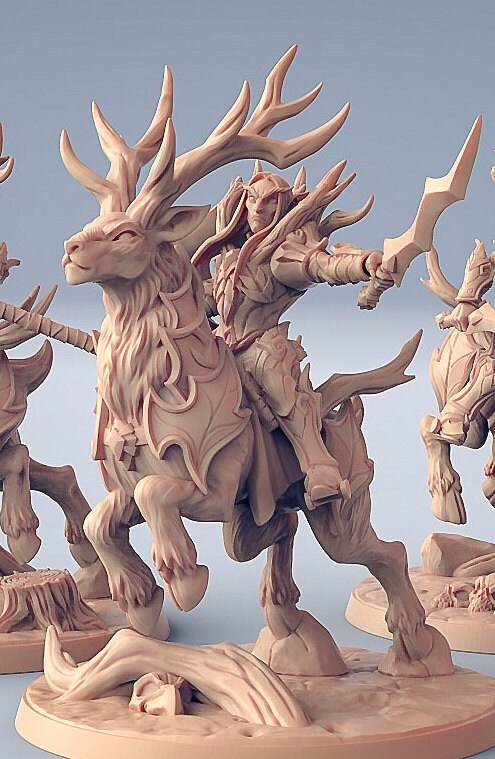Sylvan Stag Riders (3 Variants Available) - Artisan Guild