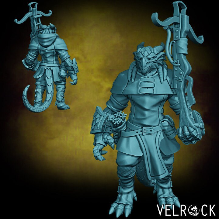 Male Dragonfolk Set 4 (6 Variants Available) - Velrock