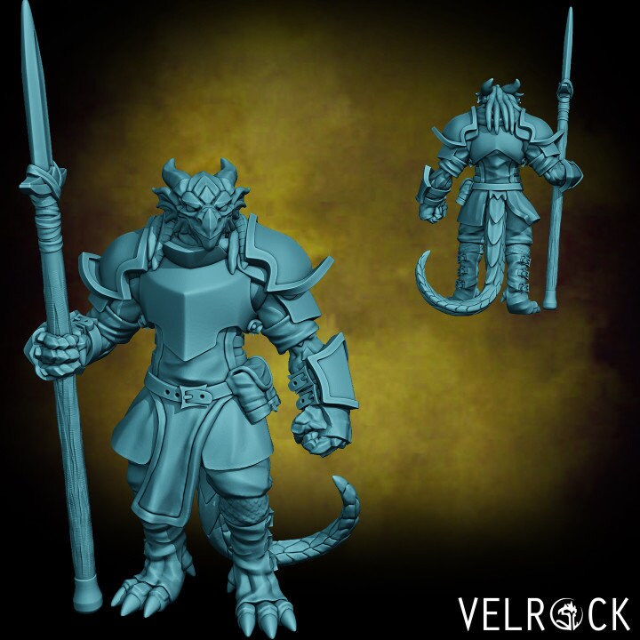 Male Dragonfolk Set 4 (6 Variants Available) - Velrock