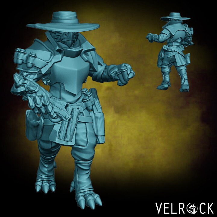 Dragonborn Gunslinger Artificer - Velrock