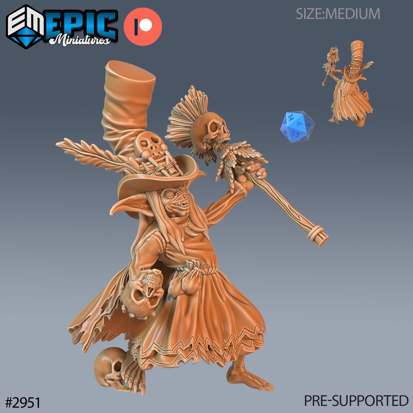 Voodoo Goblins (3 Variants Available) - Epic Miniatures