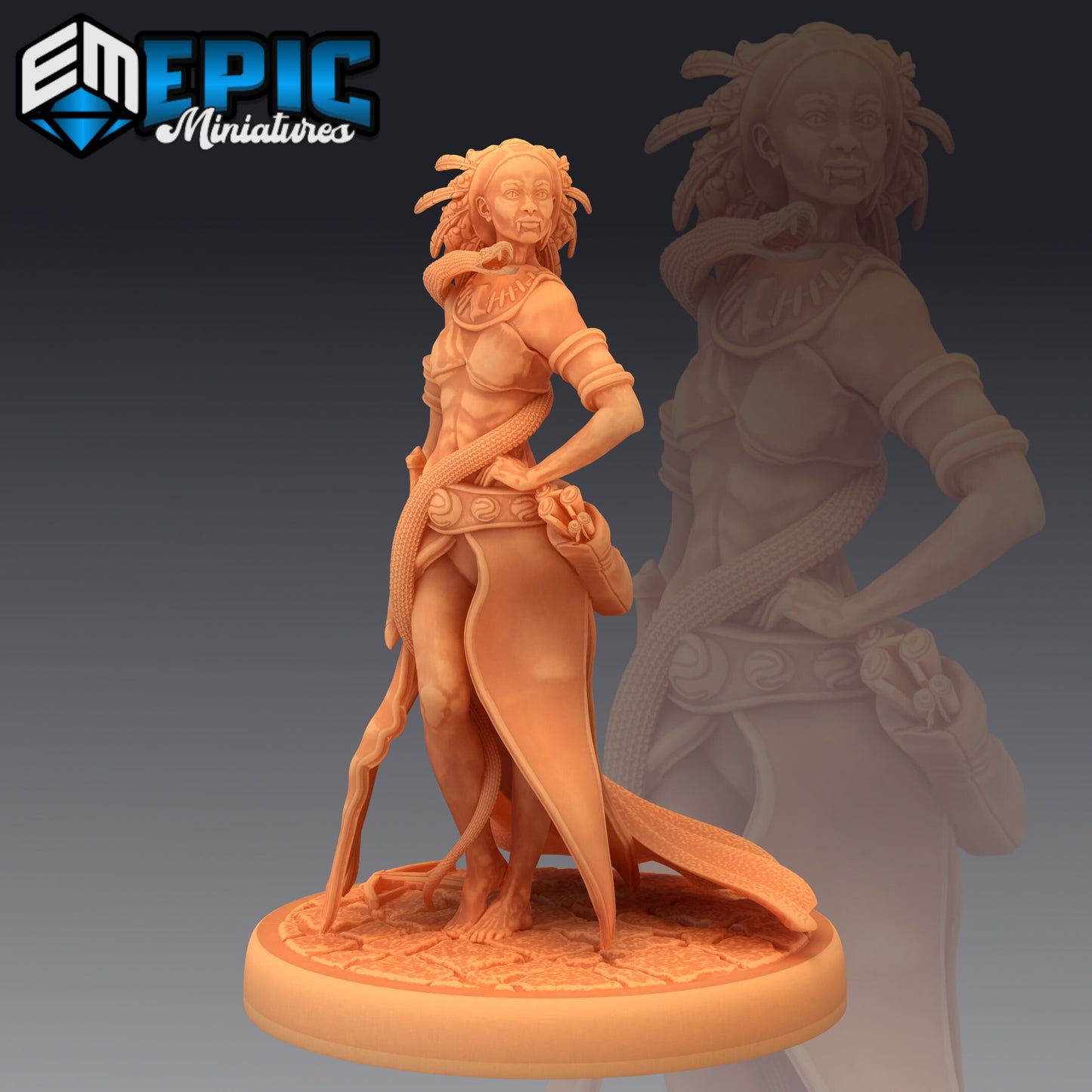 Snake Witch (3 Variants Available) - Epic Miniatures