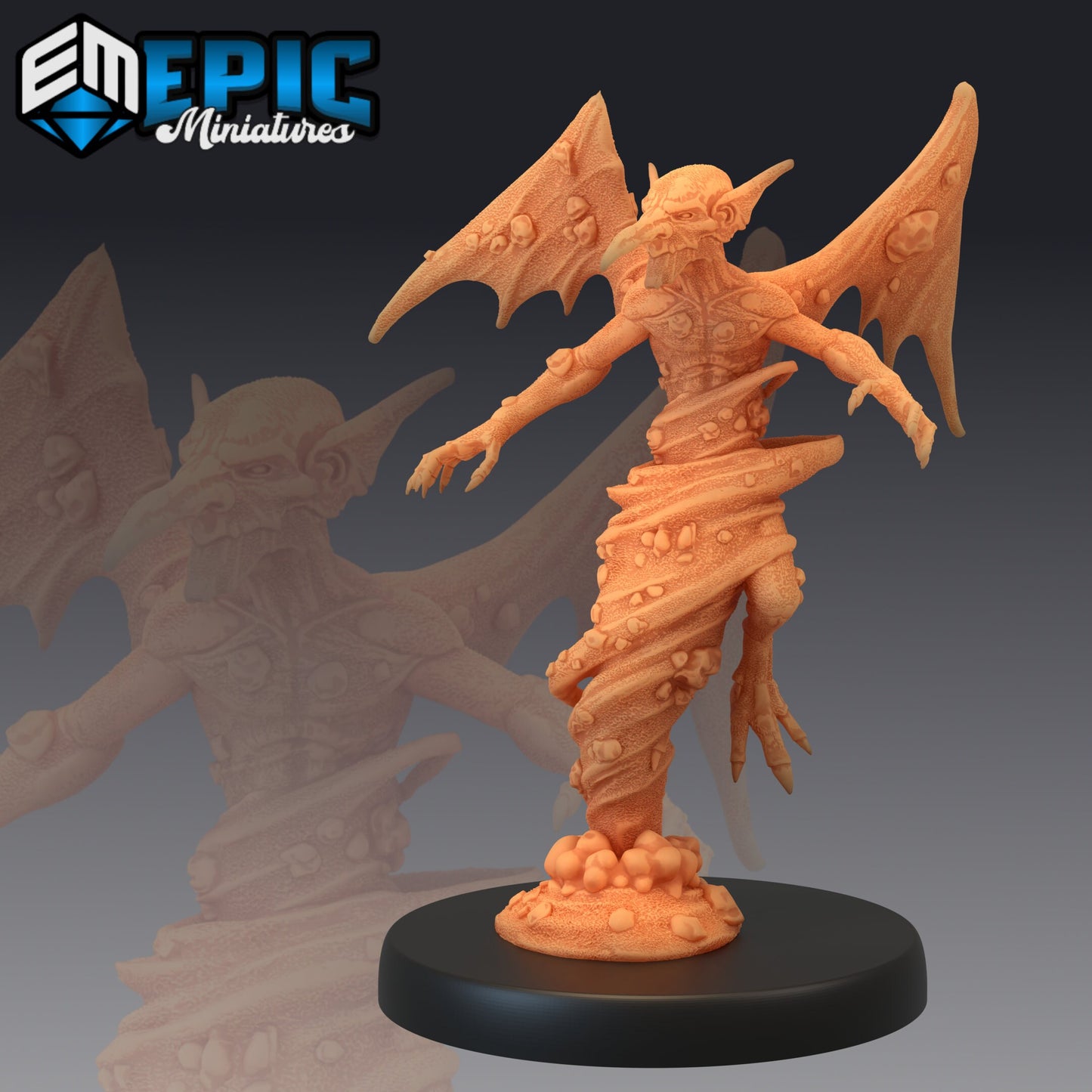 Sand Mephit (2 Variants Available) - Epic Miniatures