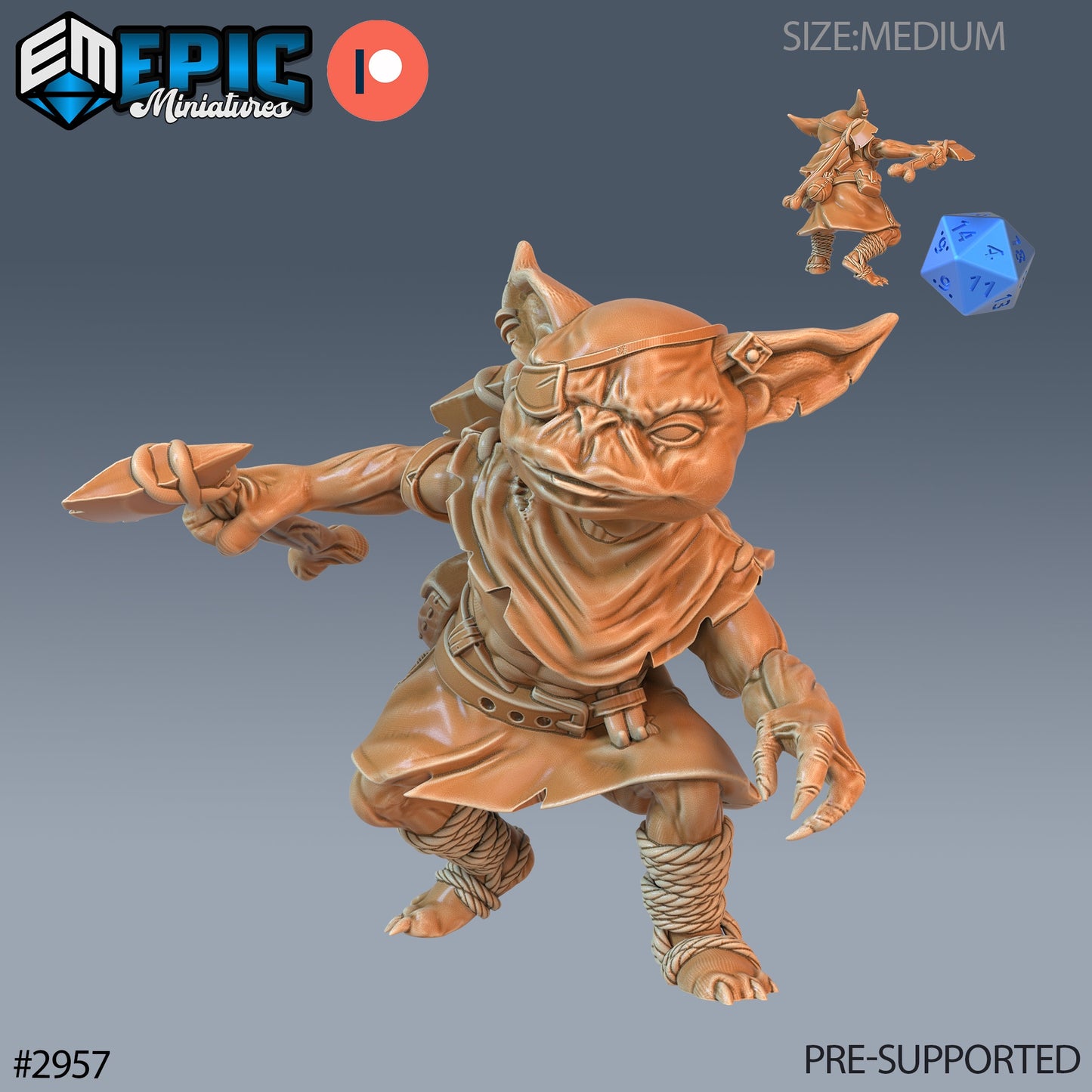 Goblin Warriors (3 Variants Available) - Epic Miniatures