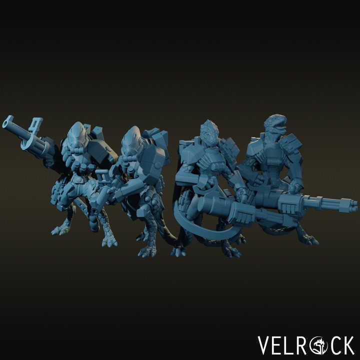 Reptilian Solder - Heavies (4 Variants Available) - Velrock