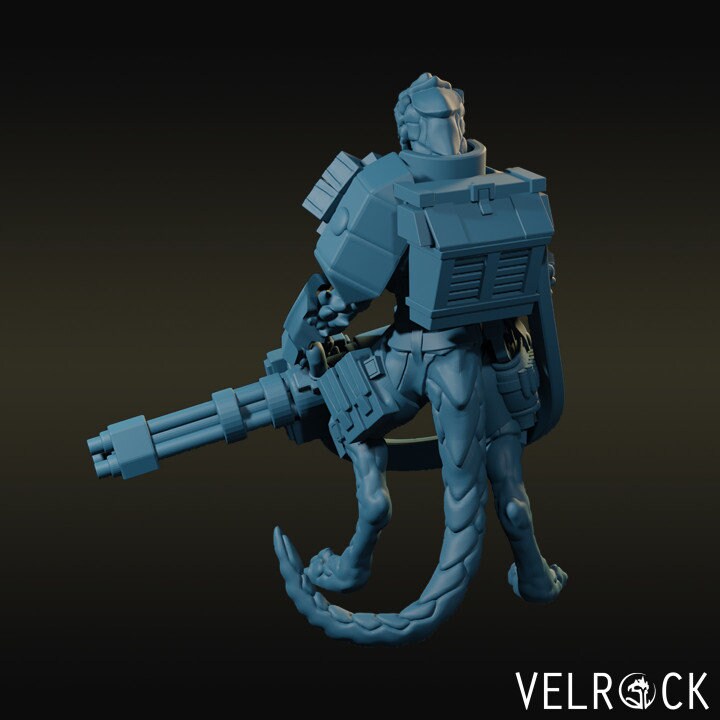 Reptilian Solder - Heavies (4 Variants Available) - Velrock