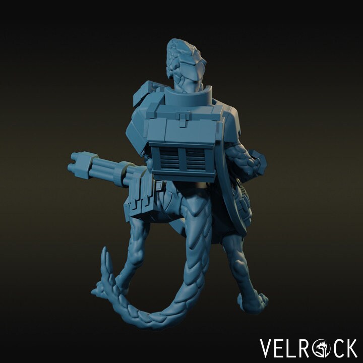 Reptilian Solder - Heavies (4 Variants Available) - Velrock