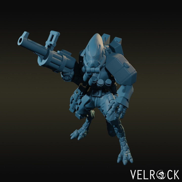 Reptilian Solder - Heavies (4 Variants Available) - Velrock