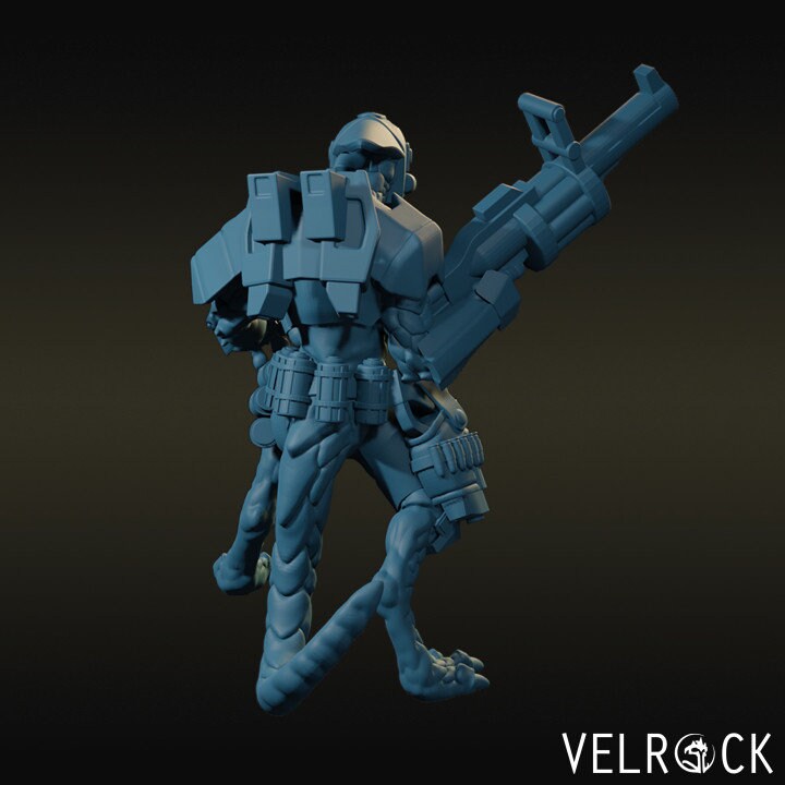 Reptilian Solder - Heavies (4 Variants Available) - Velrock