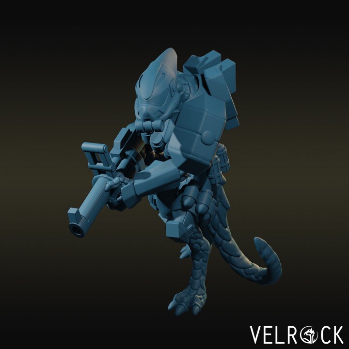 Reptilian Solder - Heavies (4 Variants Available) - Velrock