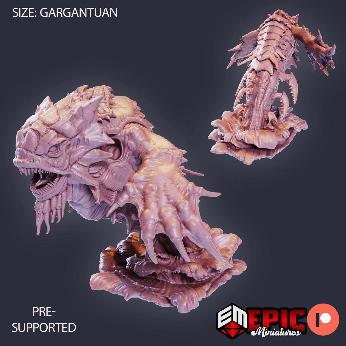 Kraken Classic (3 Variants Available) - Epic Miniatures