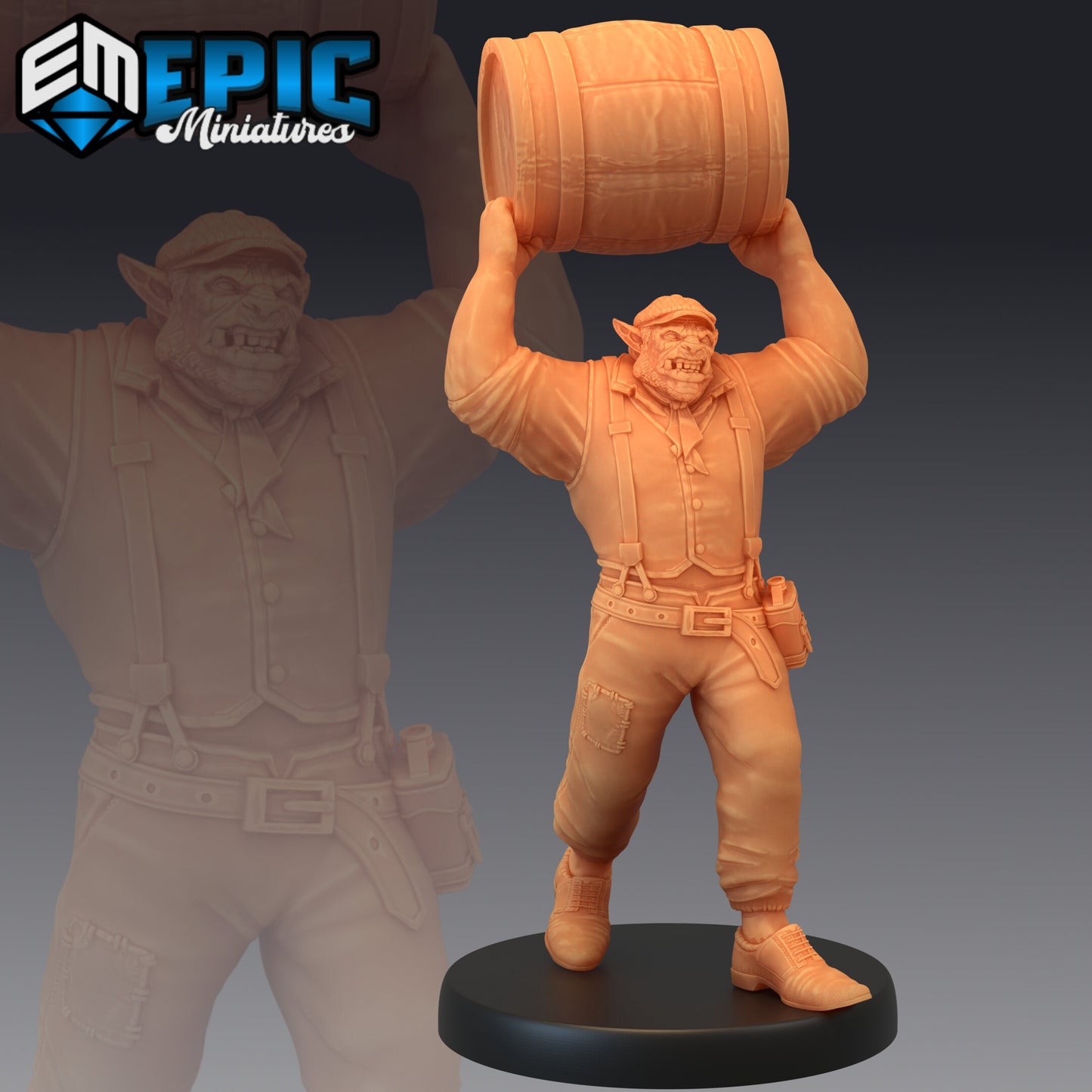 Orc Henchman (4 Variants Available) - Epic Miniatures