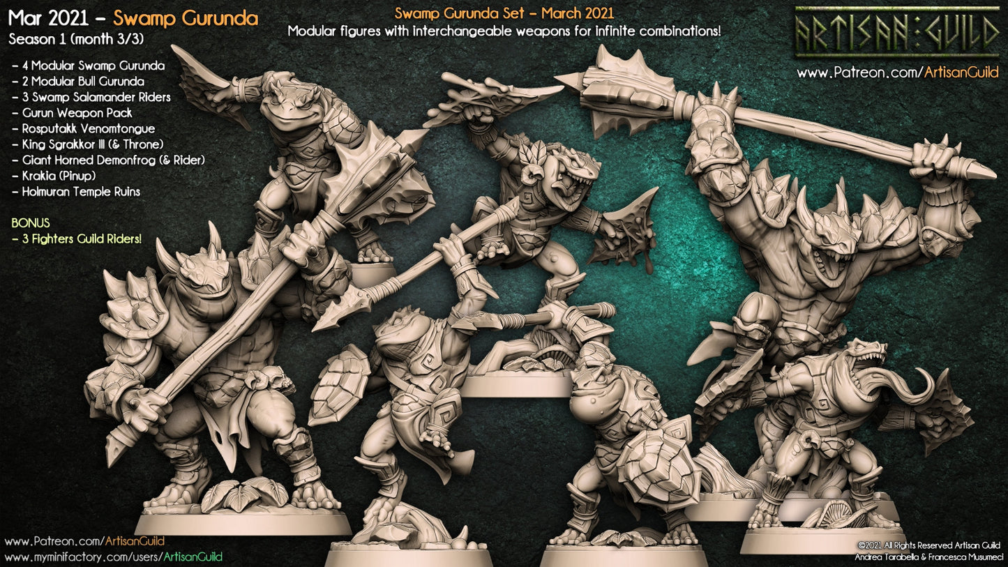 Swamp Garunda (7 Variants Available) - Artisan Guild