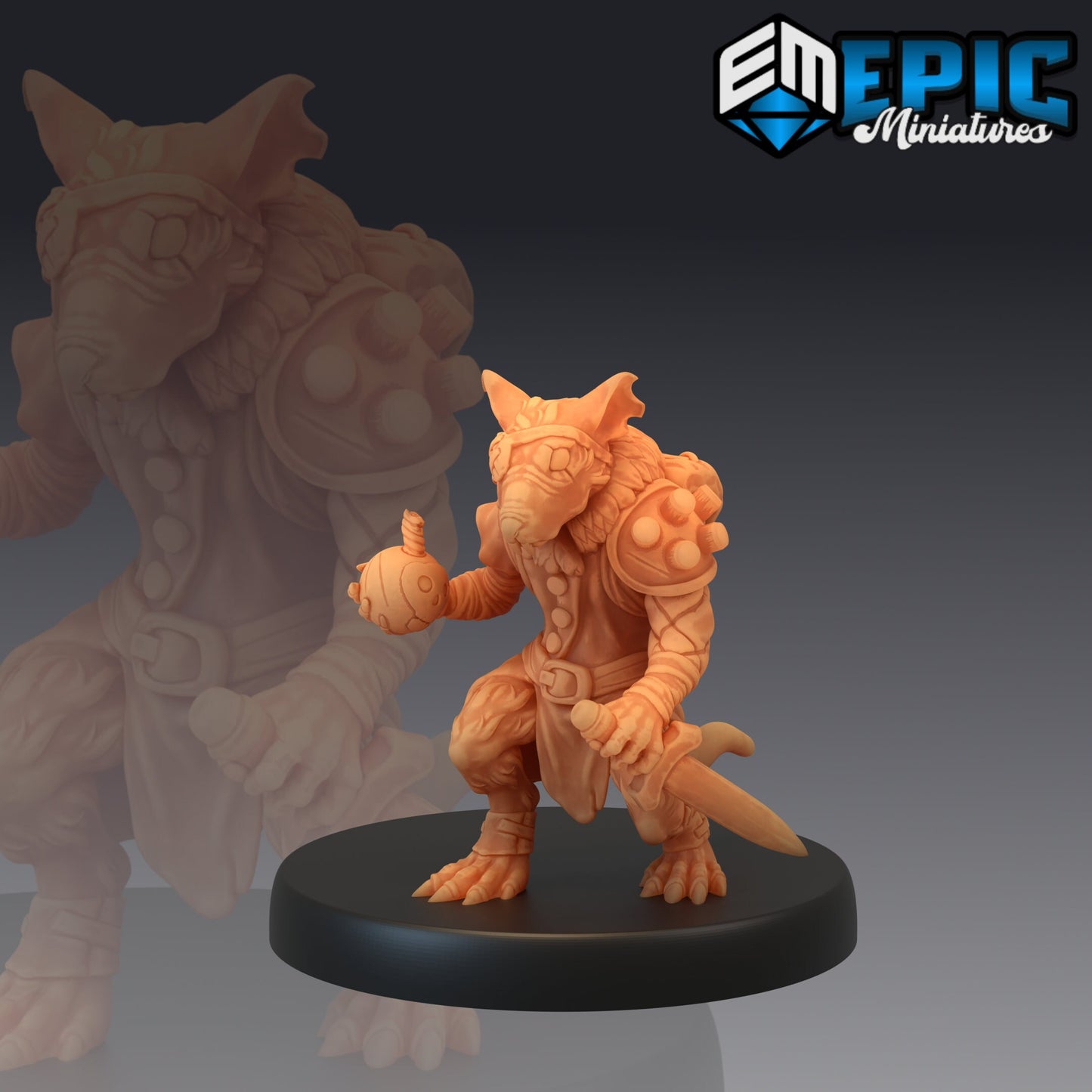 Rat Folk (8 Variants) - Epic Miniatures