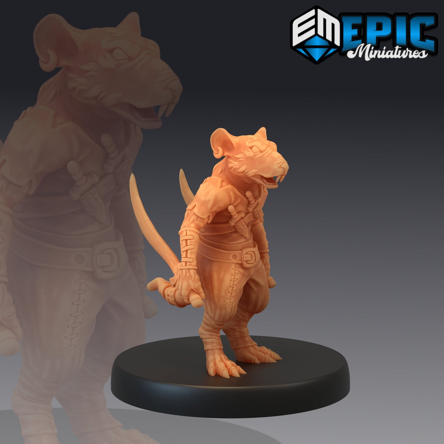 Rat Folk (8 Variants) - Epic Miniatures