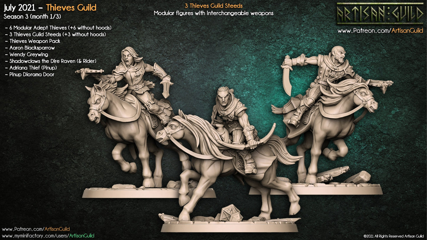 Thieves Guild Riders (3 Variants Available) - Artisan Guild