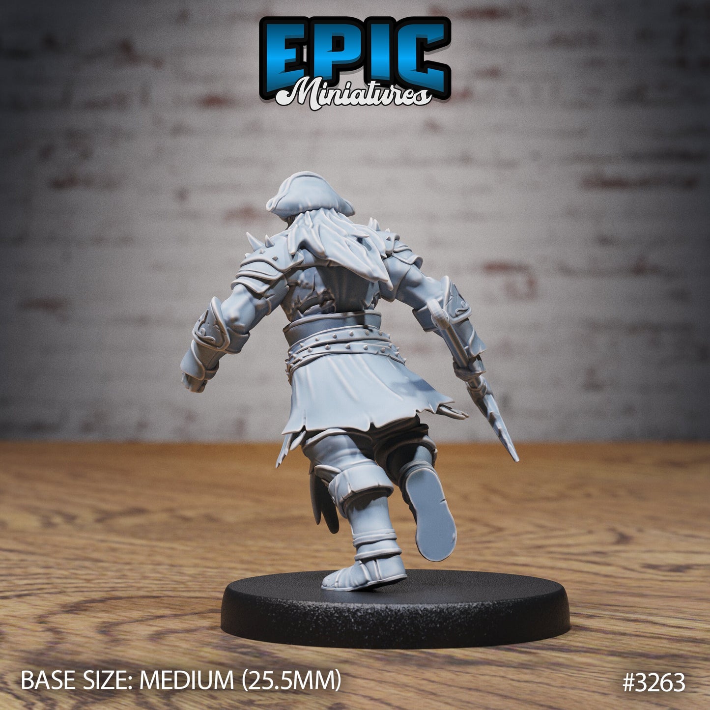 Cursed Captain (3 Variants Available) - Epic Miniatures