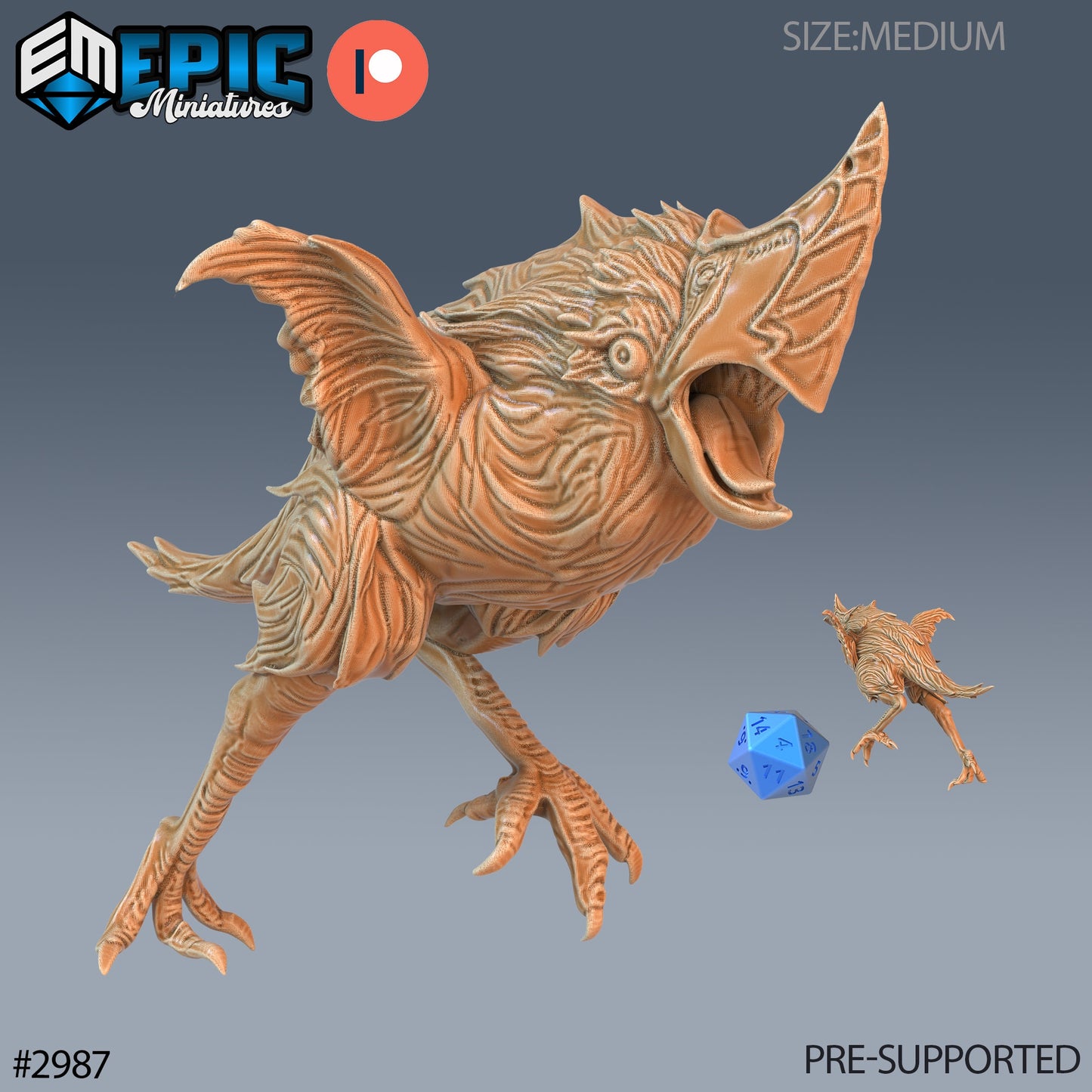 Beak Runner (3 Variants Available) - Epic Miniatures