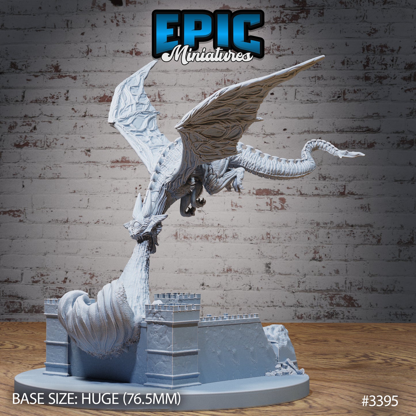 Firebreathing Cyclops Dragon (2 Variants Available) - Epic Miniatures