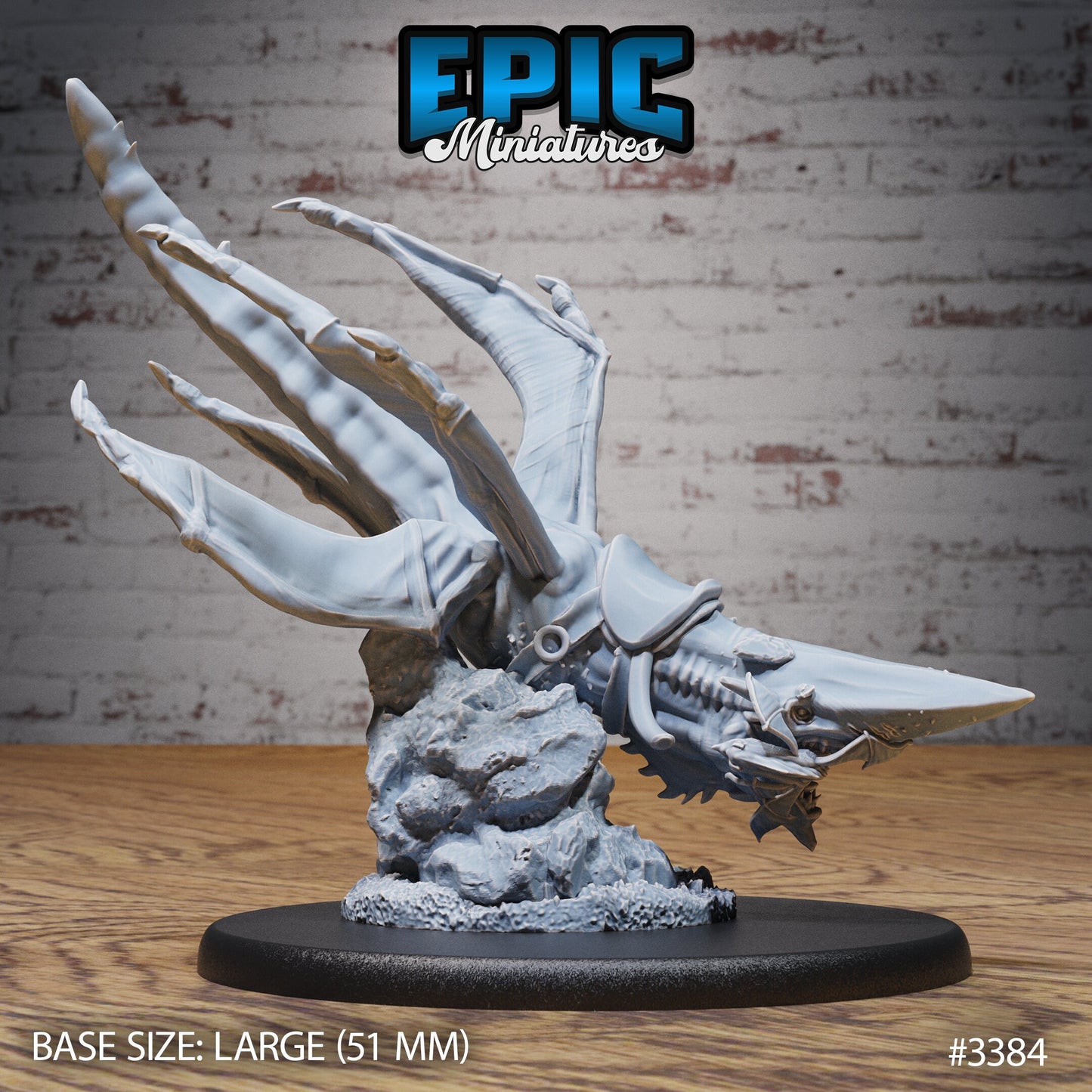 Star Shark Mount (2 Variants Available) - Epic Miniatures