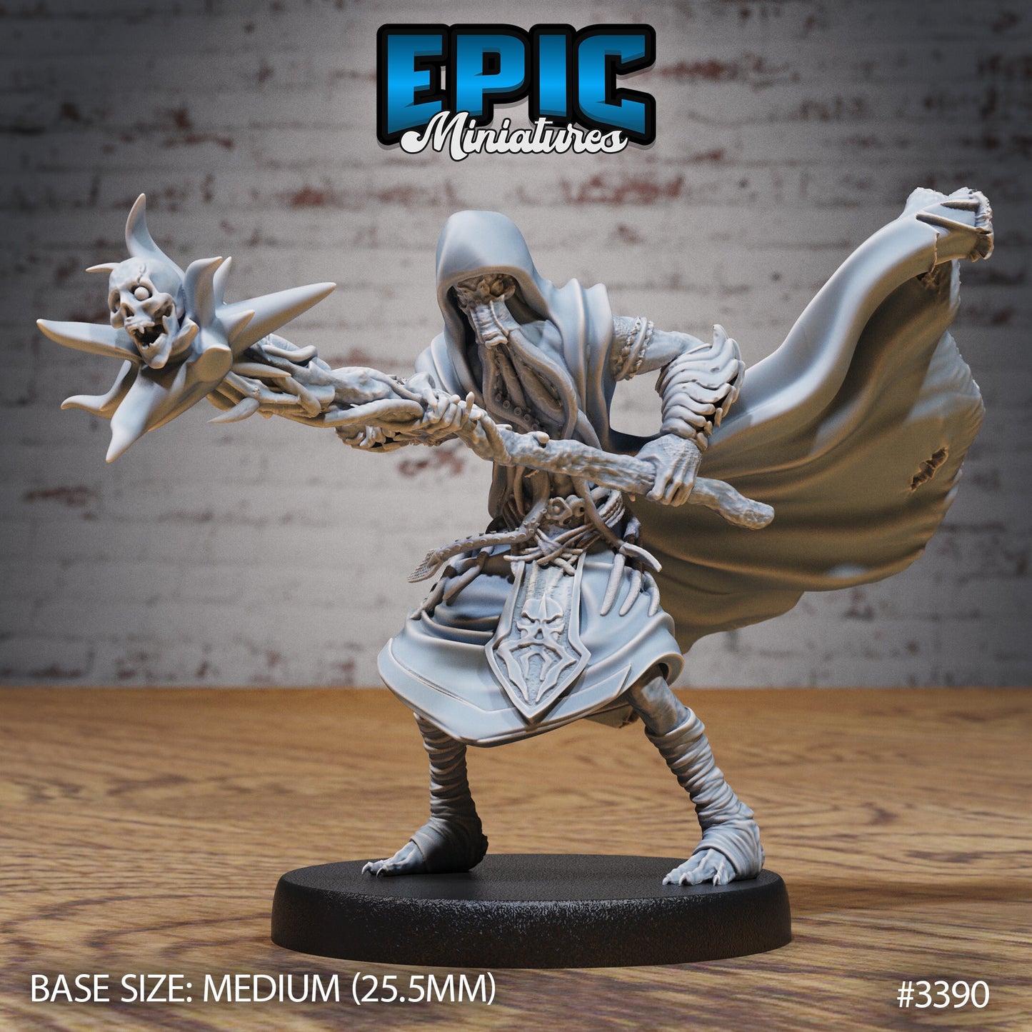 Mind Eater Cult Mage (3 Variants Available) - Epic Miniatures
