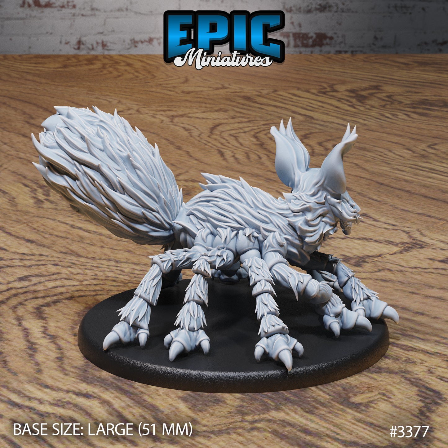Fluffy Cat Spider (3 Variants Available) - Epic Miniatures