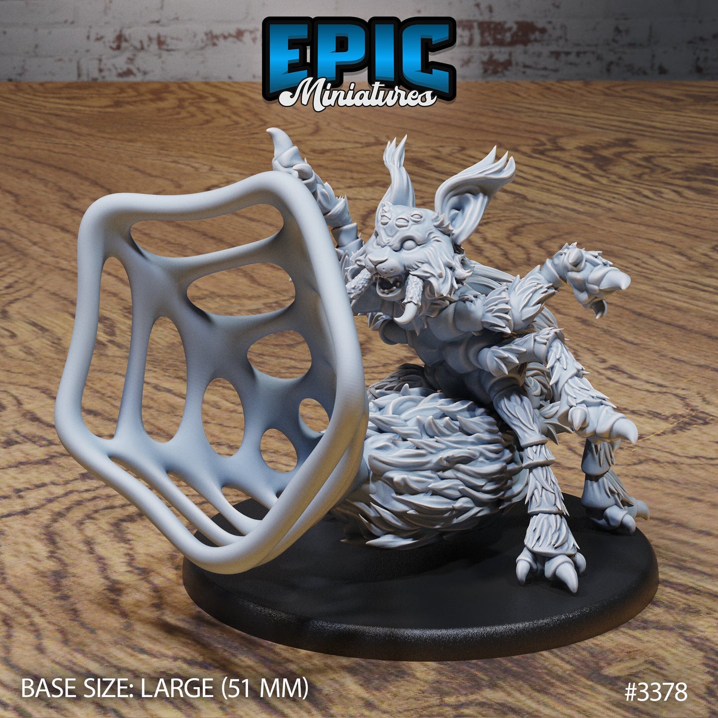 Fluffy Cat Spider (3 Variants Available) - Epic Miniatures