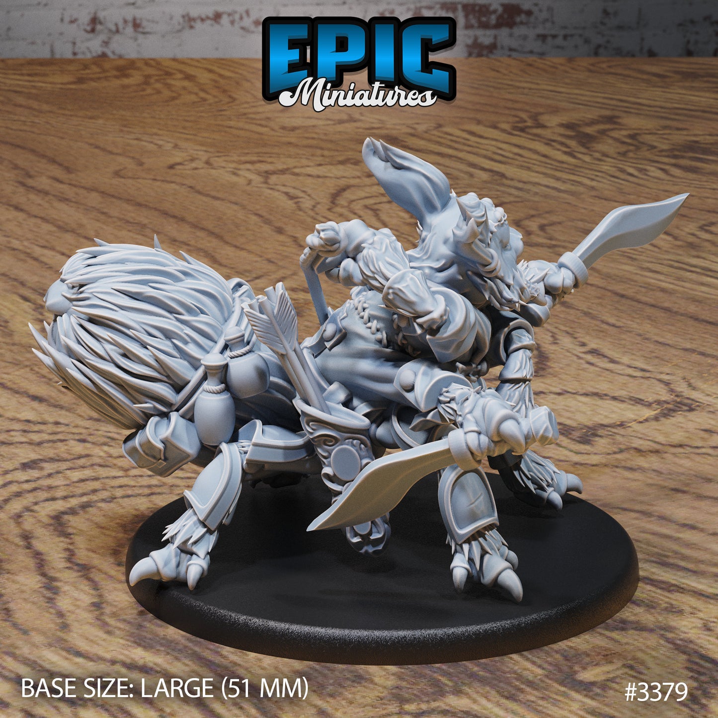 Fluffy Cat Spider (3 Variants Available) - Epic Miniatures
