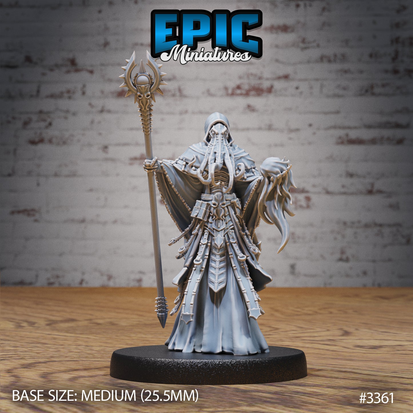 Mind Eater Lich (2 Variants Available) - Epic Miniatures