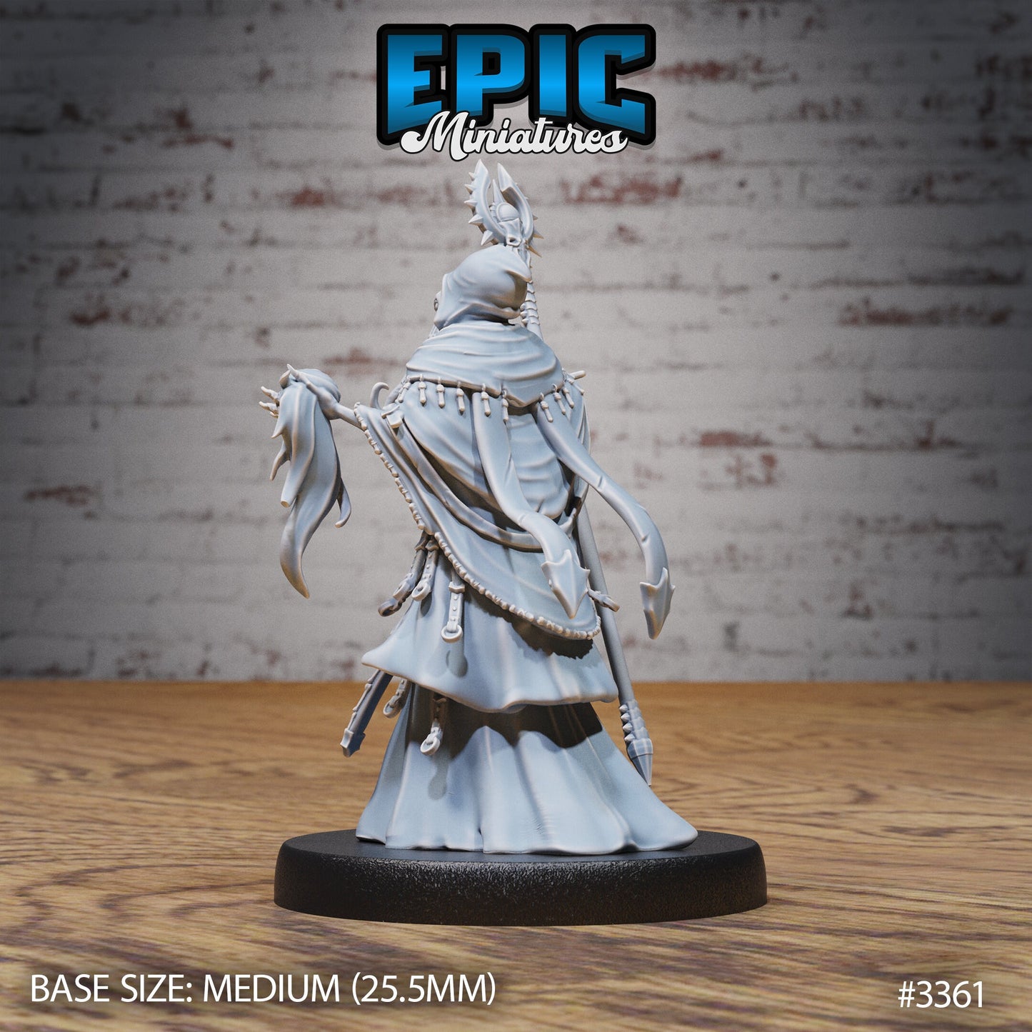 Mind Eater Lich (2 Variants Available) - Epic Miniatures