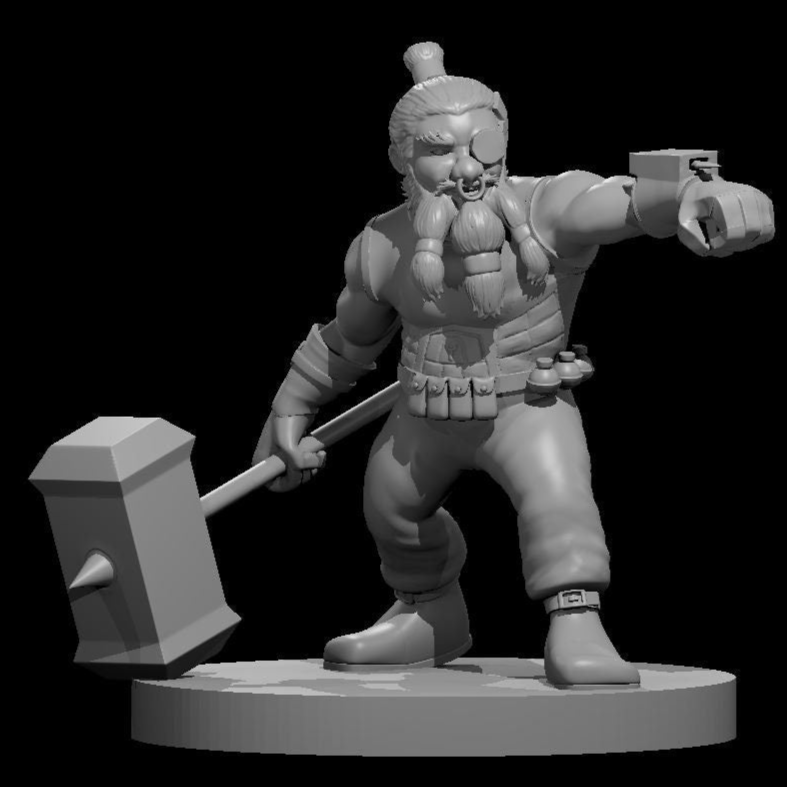 Dwarf Artificer (2 Variants Available) - MZ4250