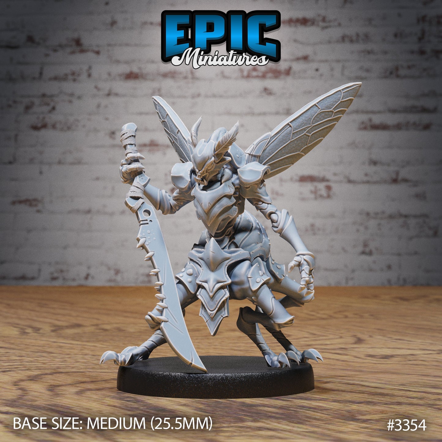 Insect Warriors, Set 1 (3 Variants Available) - Epic Miniatures