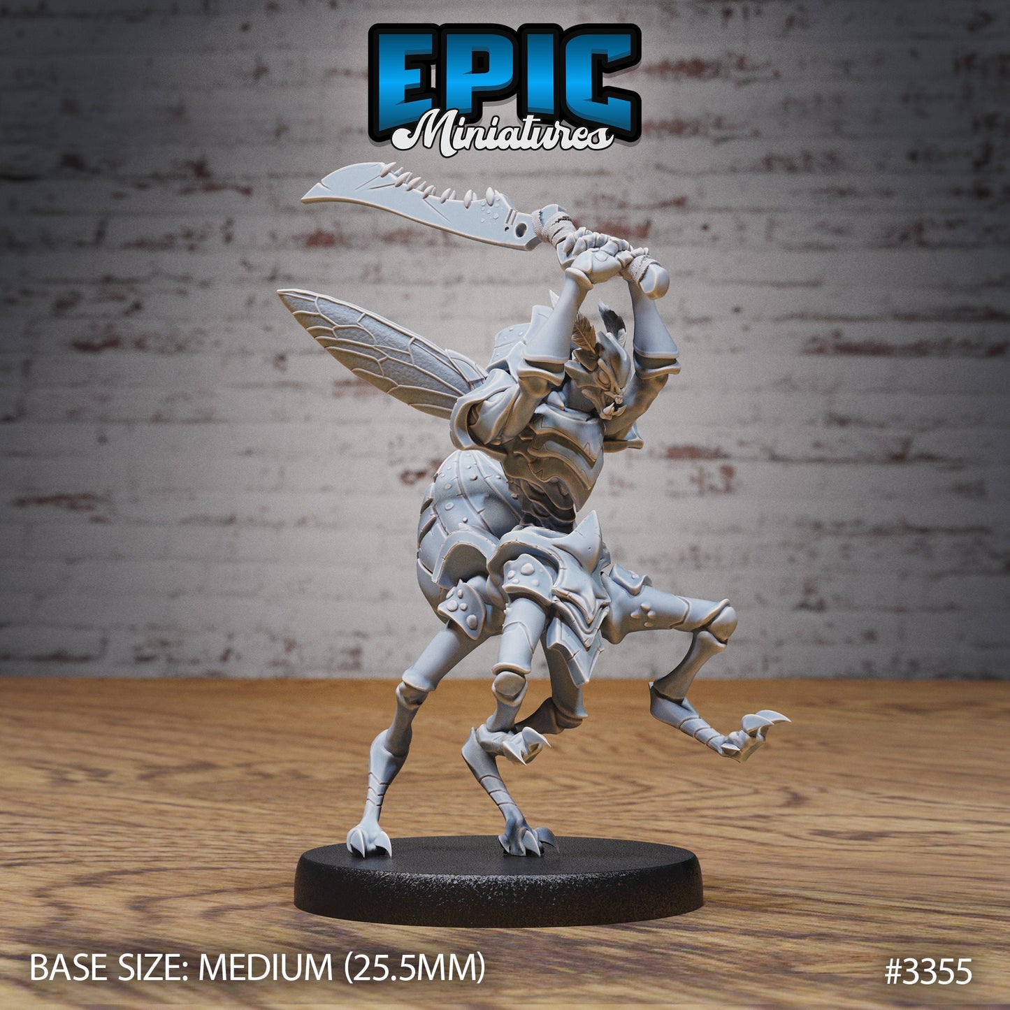 Insect Warriors, Set 1 (3 Variants Available) - Epic Miniatures
