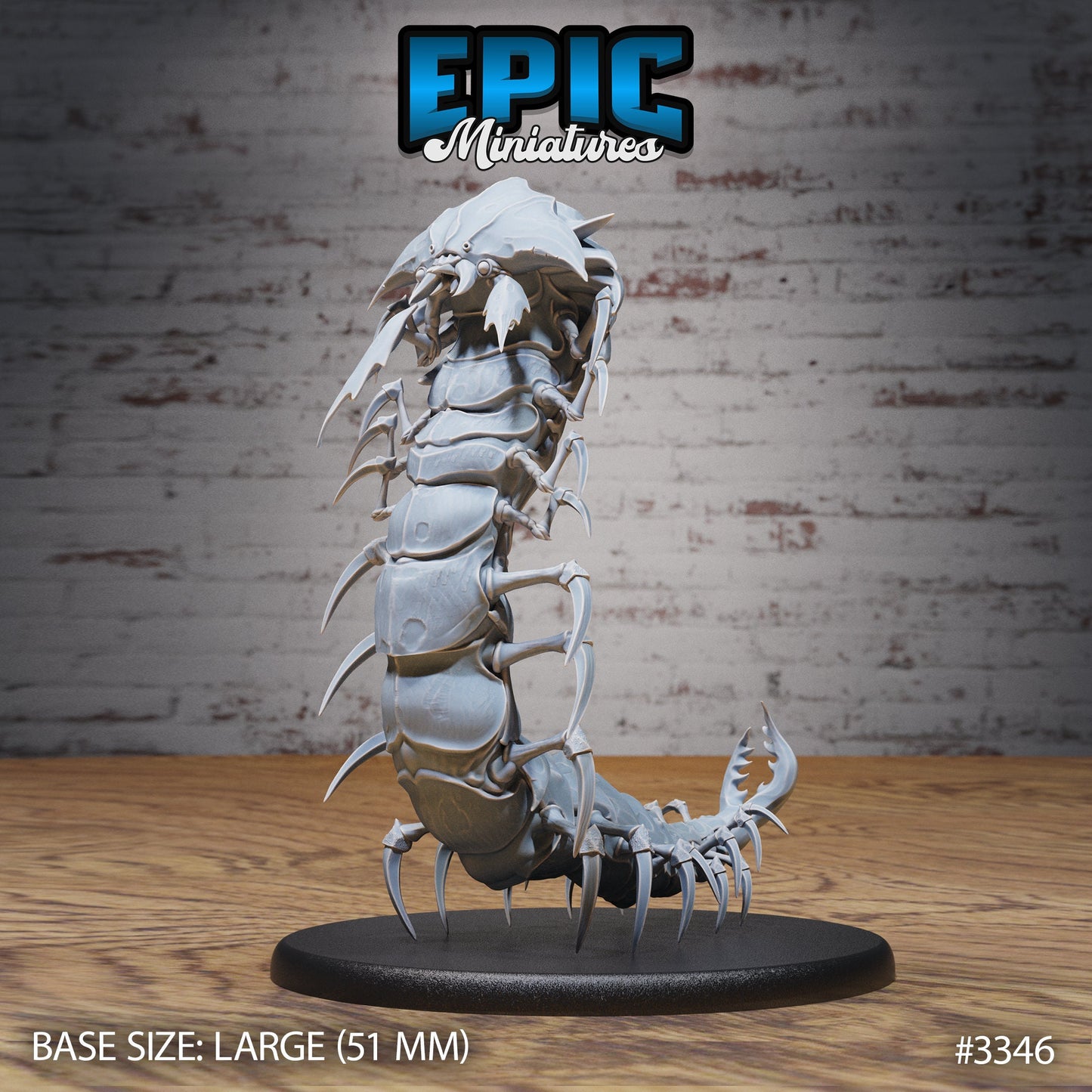 Hell Crawler Centipede (3 Variants Available) - Epic Miniatures