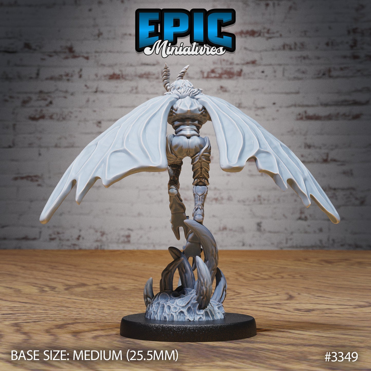 Moth Folk Warrior (3 Variants Available) - Epic Miniatures