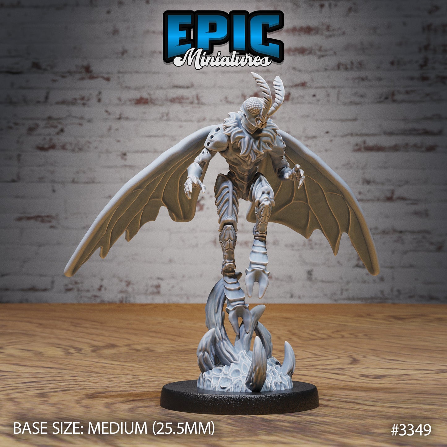 Moth Folk Warrior (3 Variants Available) - Epic Miniatures