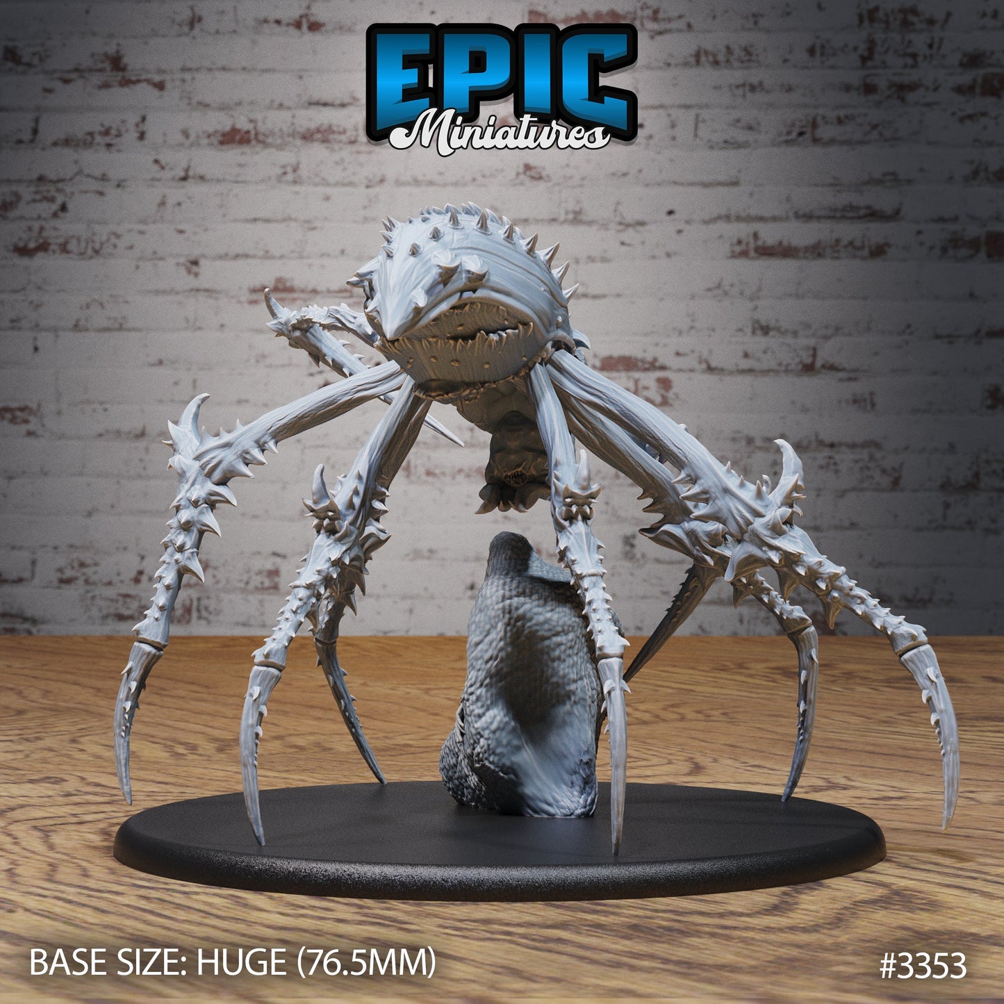 Giant Jungle Spider (3 Variants Available) - Epic Miniatures