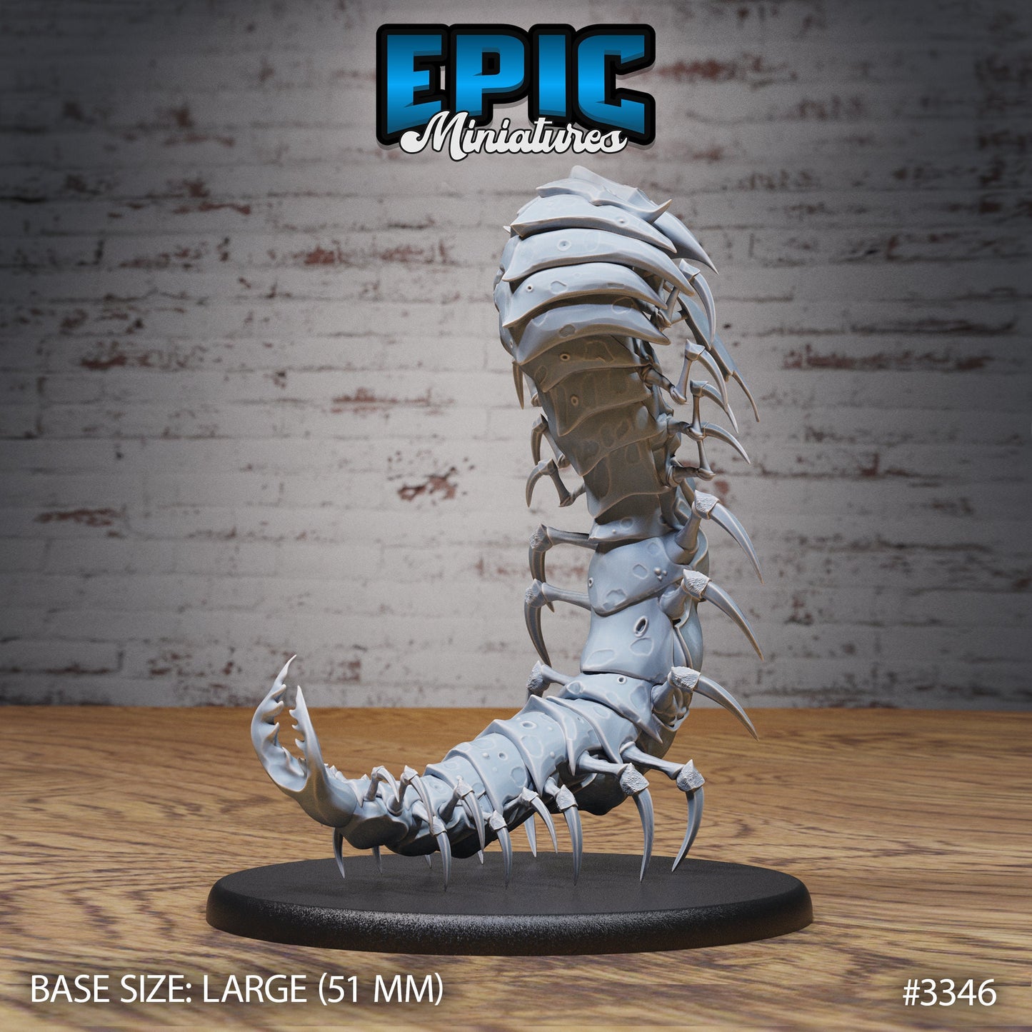 Hell Crawler Centipede (3 Variants Available) - Epic Miniatures