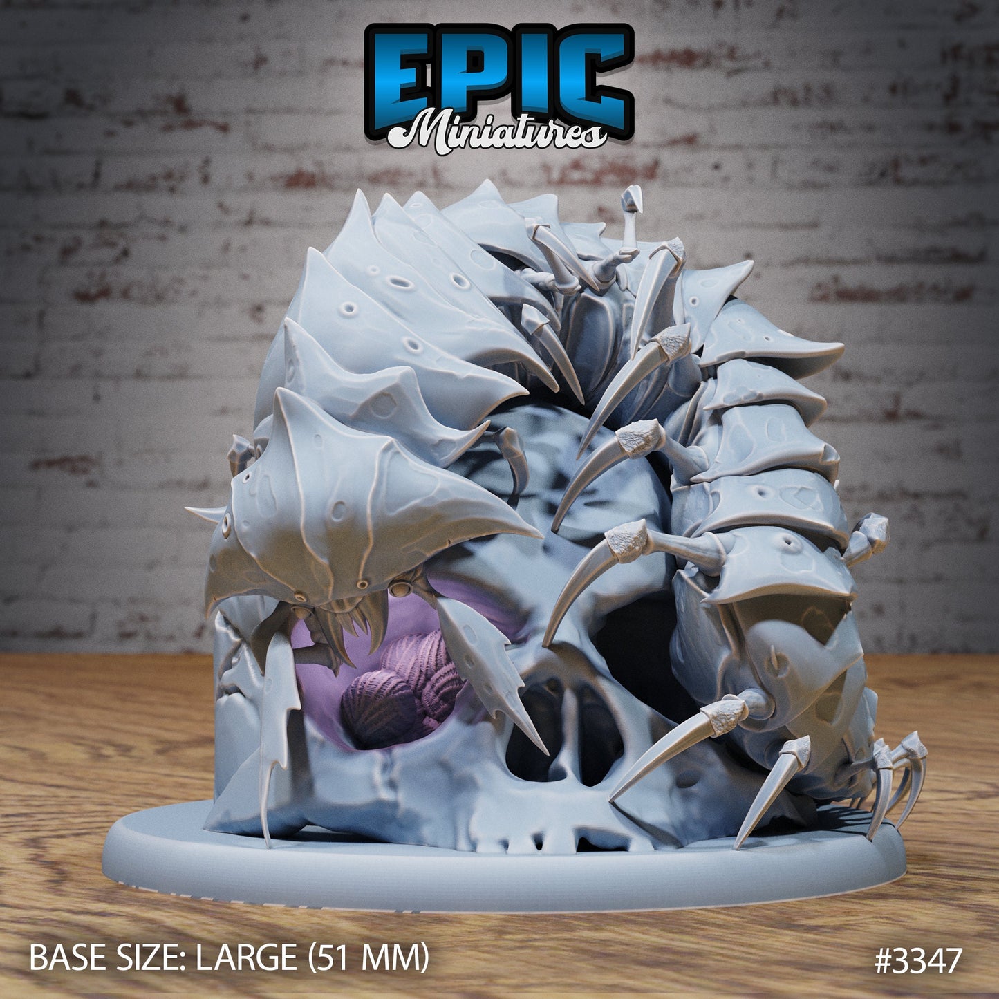 Hell Crawler Centipede (3 Variants Available) - Epic Miniatures