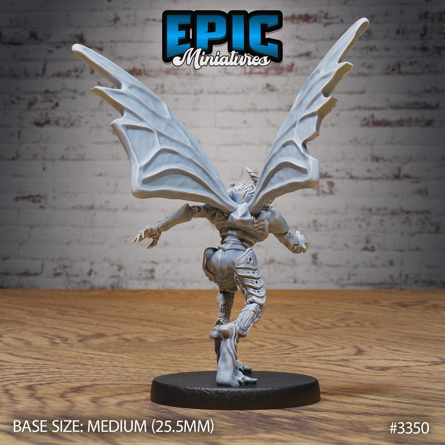 Moth Folk Warrior (3 Variants Available) - Epic Miniatures