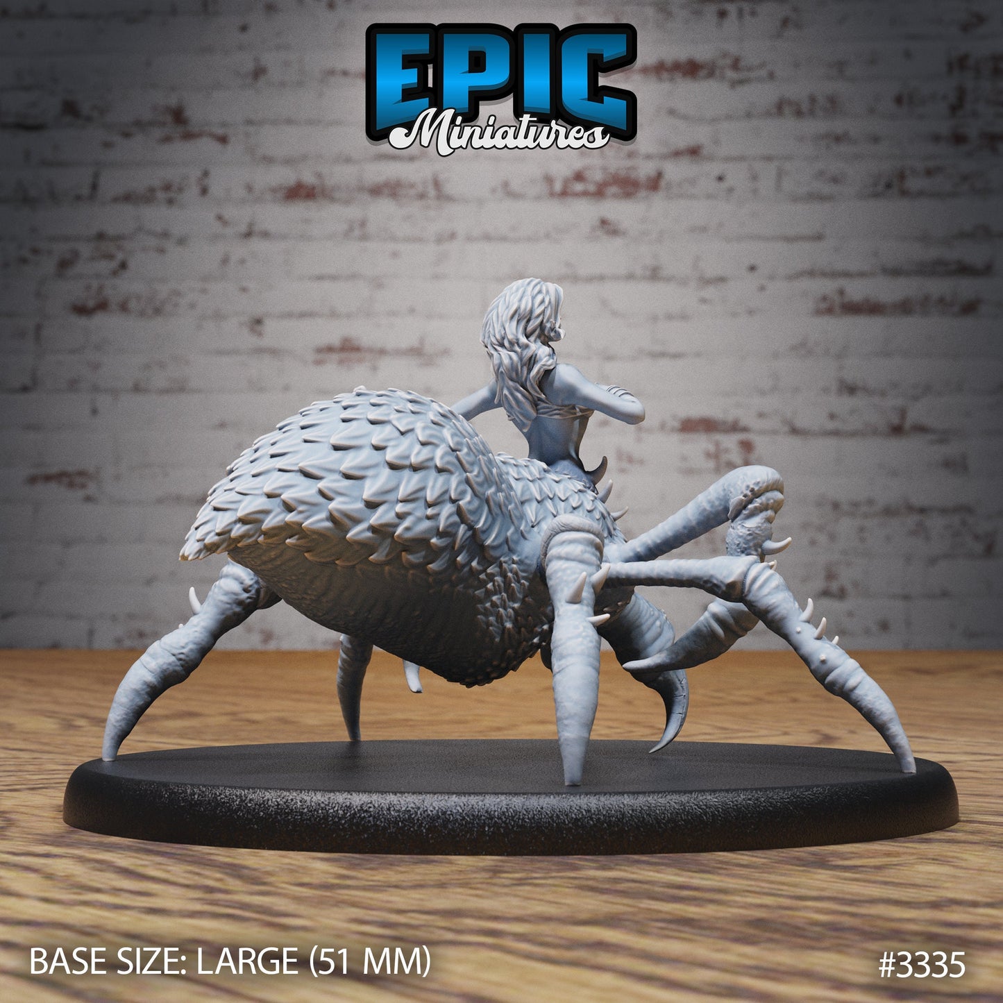 Arachne, Spider Lady (3 Variants Available) - Epic Miniatures