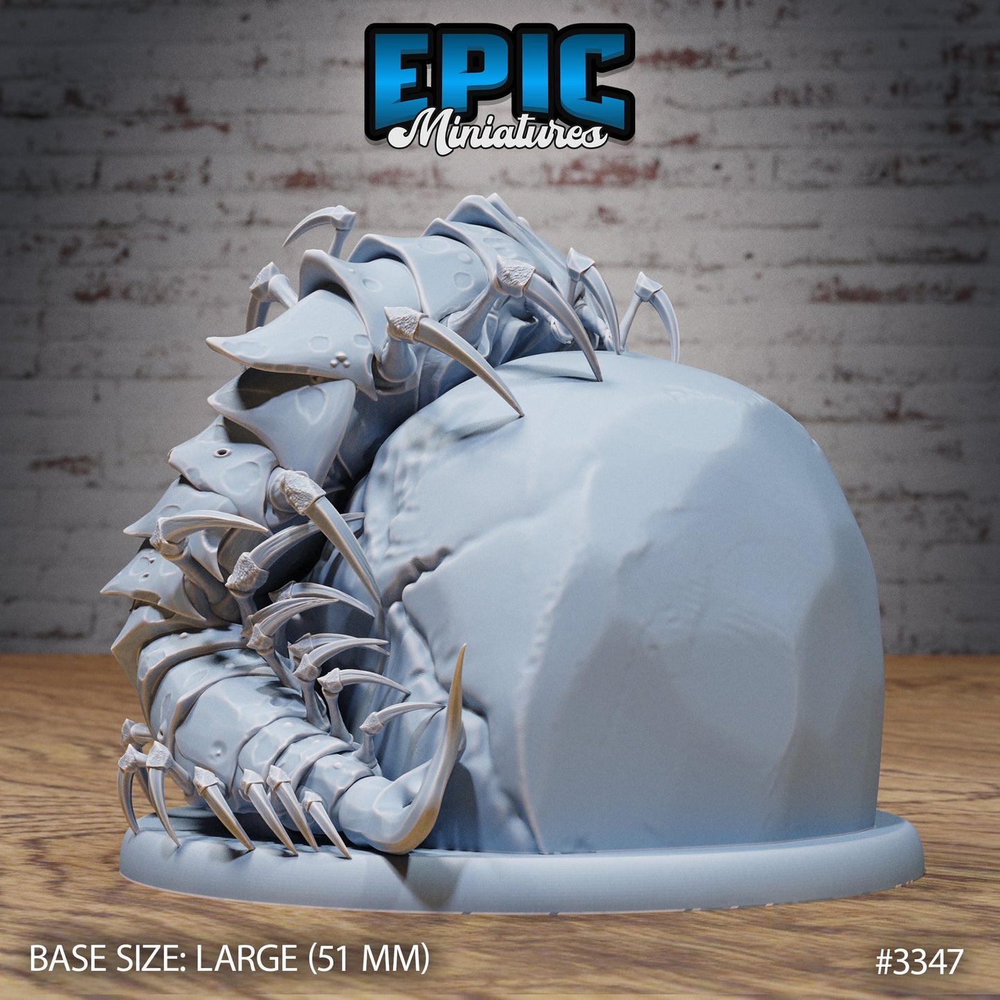 Hell Crawler Centipede (3 Variants Available) - Epic Miniatures