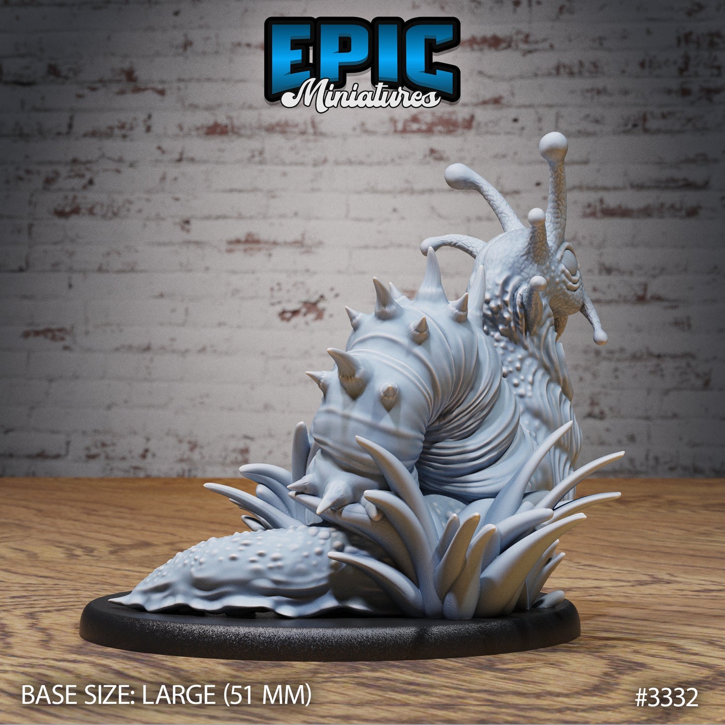 Giant Jungle Snail (3 Variants Available) - Epic Miniatures