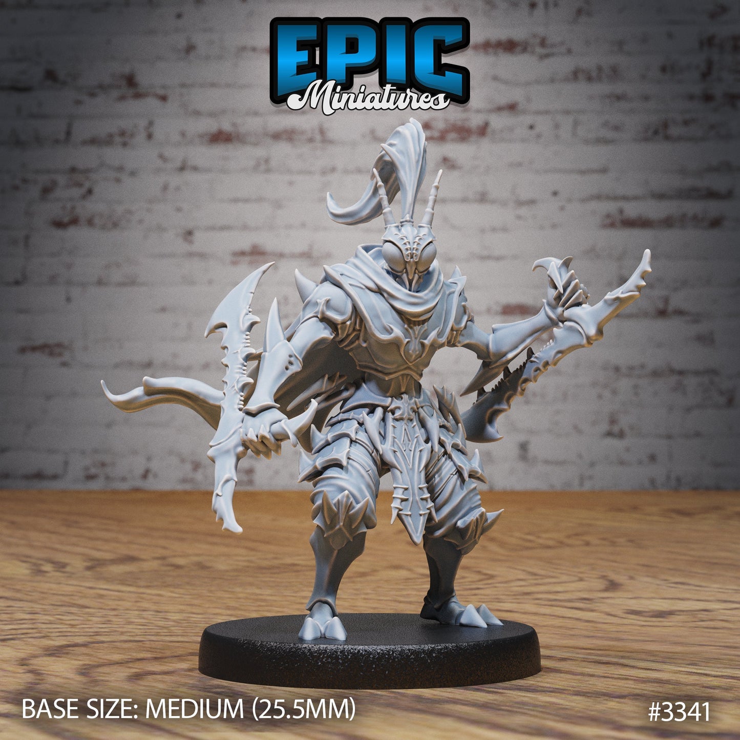 Ninja Insect Warriors (4 Variants Available) - Epic Miniatures