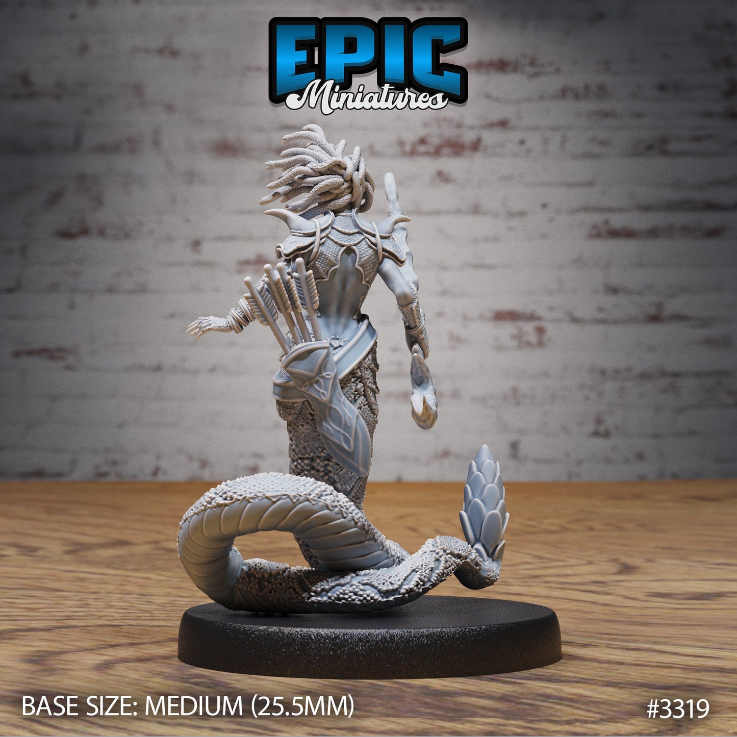 Gorgon Sisters Medusa (3 Variants Available) - Epic Miniatures