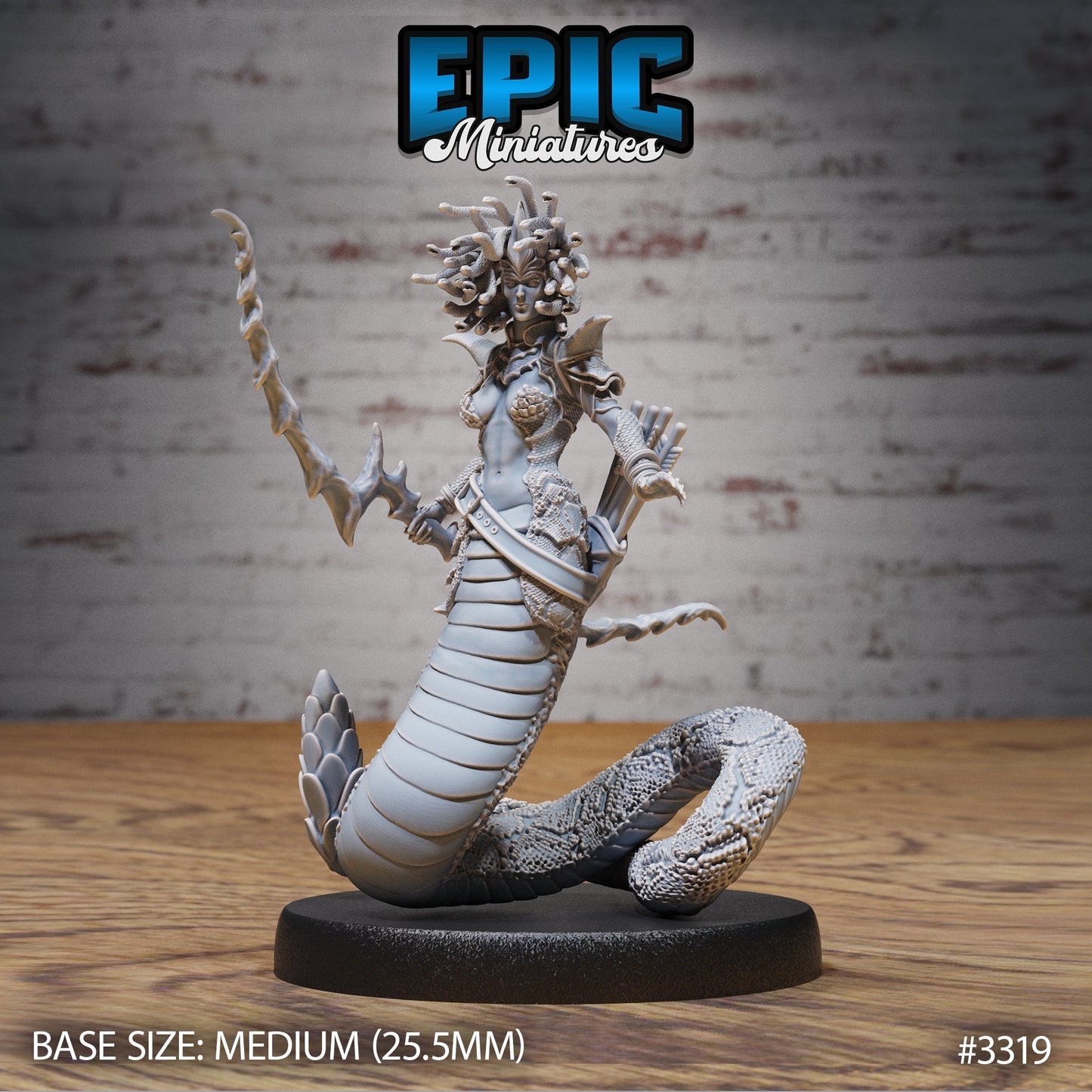 Gorgon Sisters Medusa (3 Variants Available) - Epic Miniatures
