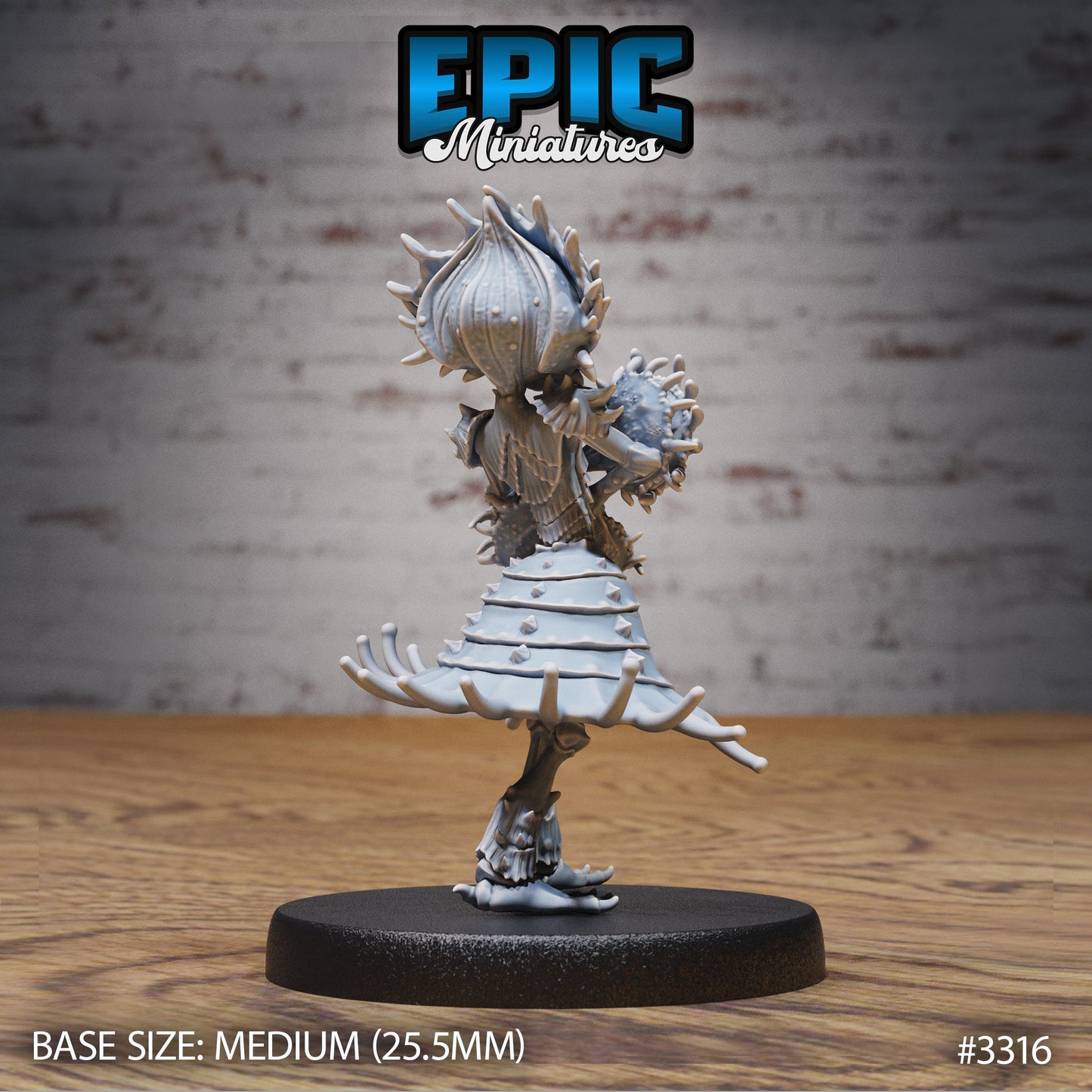 Flytrap Druid (3 Variants Available) - Epic Miniatures