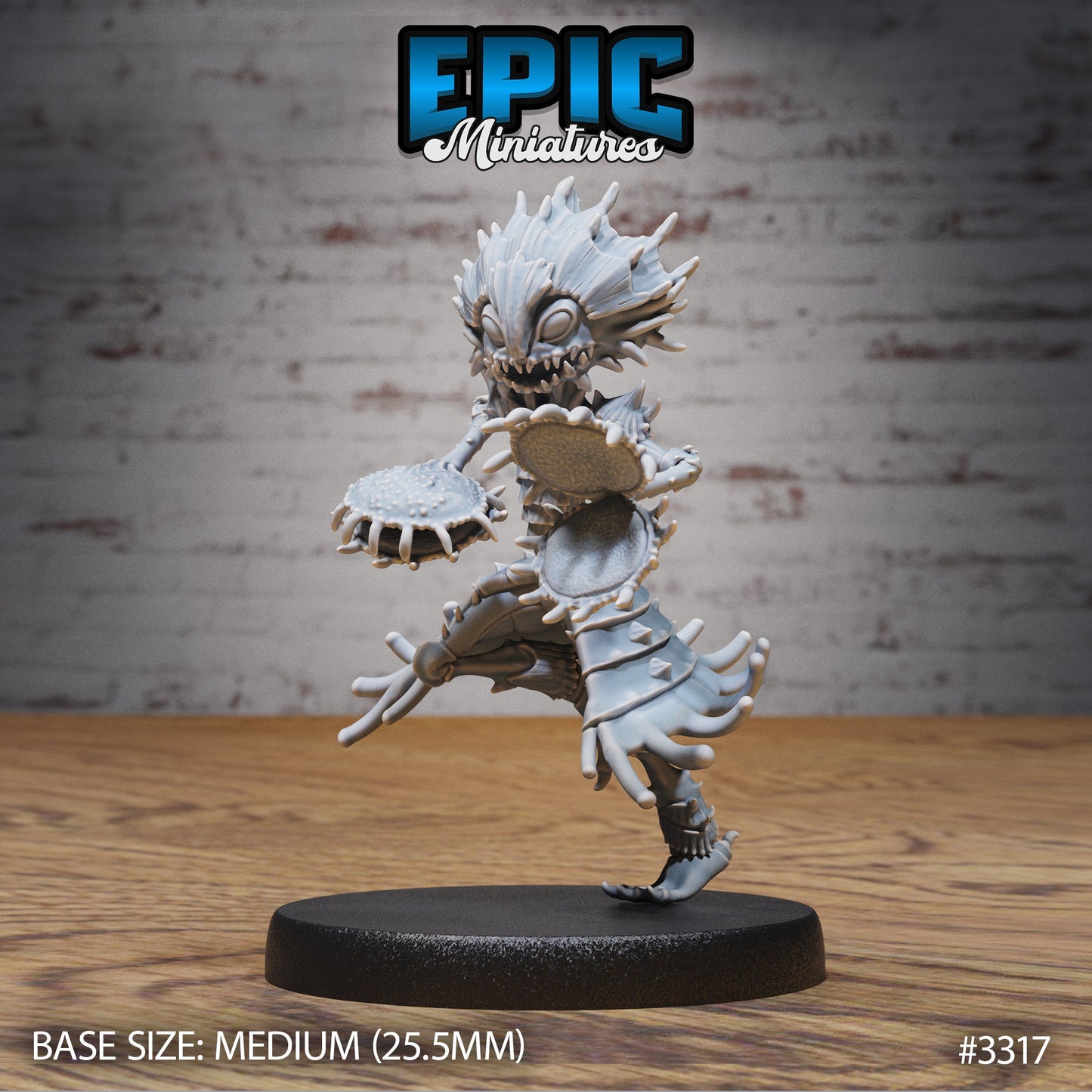 Flytrap Druid (3 Variants Available) - Epic Miniatures