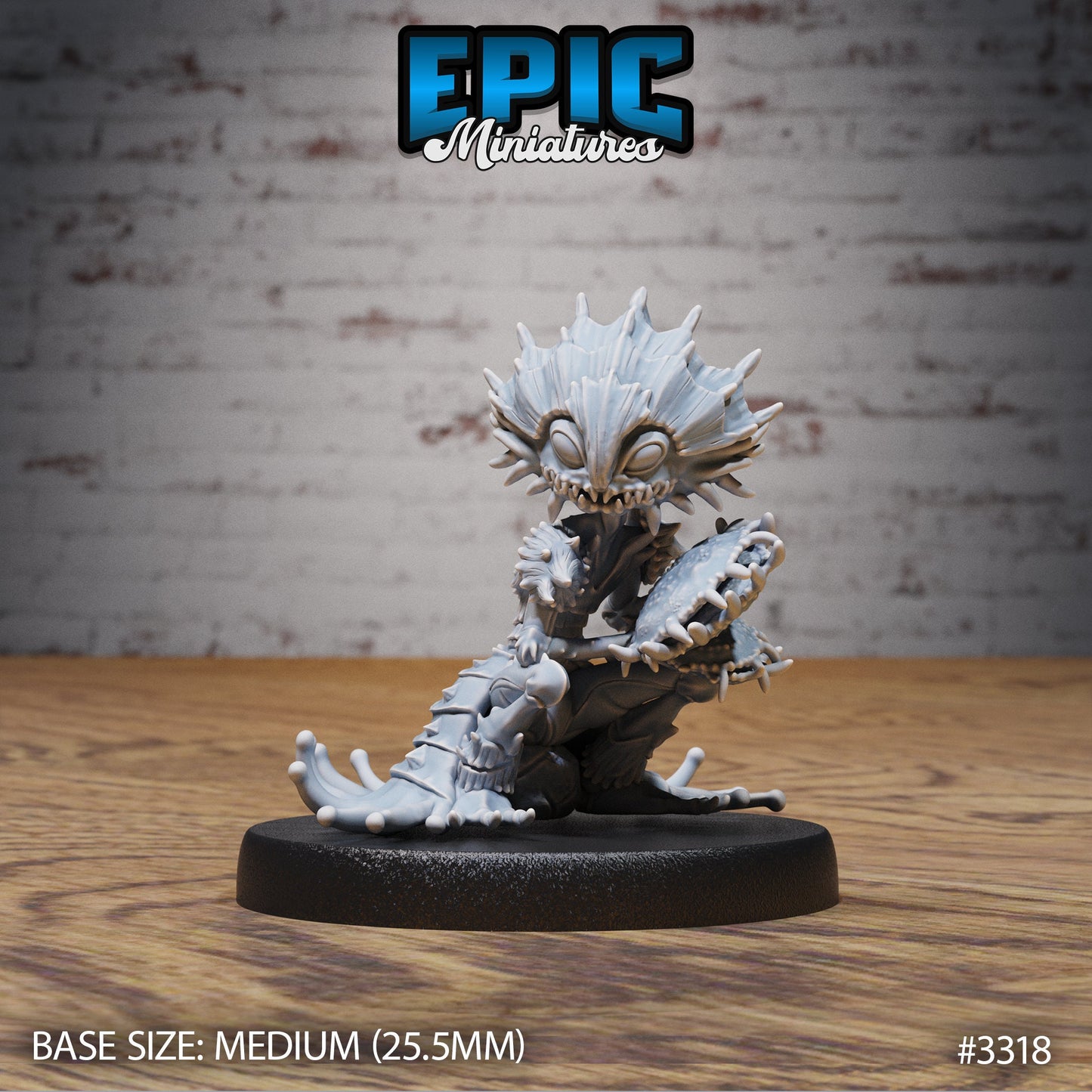 Flytrap Druid (3 Variants Available) - Epic Miniatures